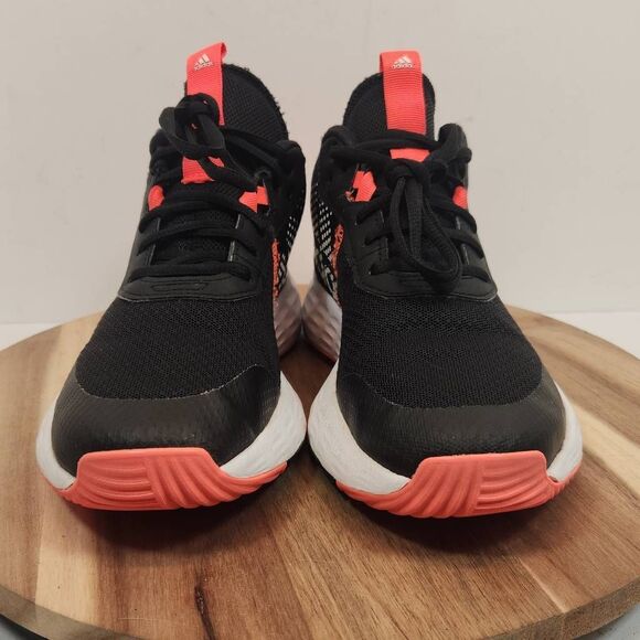 Adidas Kid's Ownthegame 2.0 Core Black/White/Turbo GZ3379 US 4.5 - Picture 2 of 10